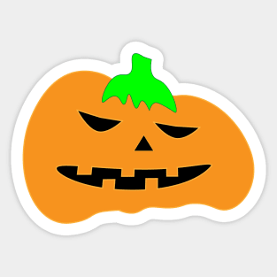 jack o lantern Sticker